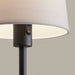 TABLE LAMP METRICA ROUND E27 15 BLACK 476LM