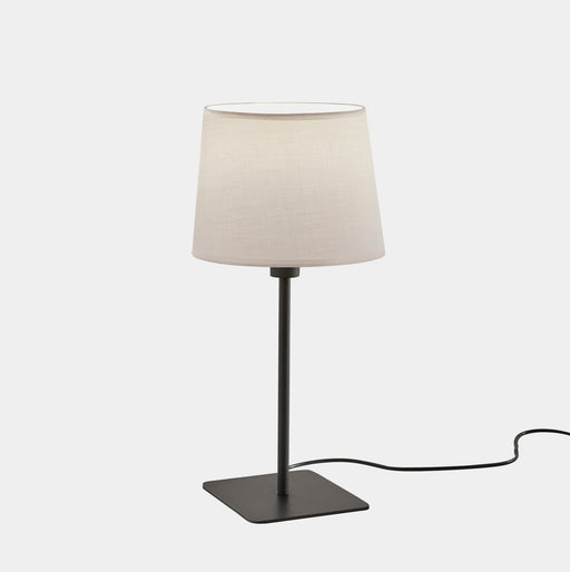 TABLE LAMP METRICA SQUARE E27 15 BLACK 476LM