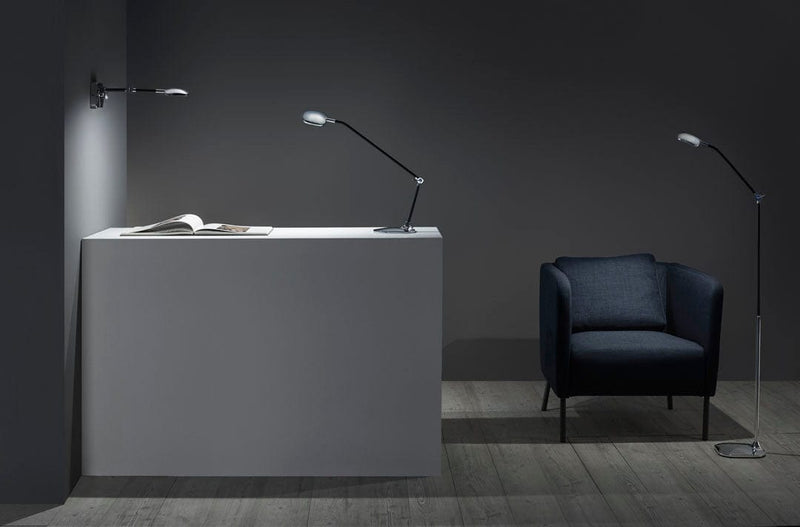 TABLE LAMP QUEEN LED 8.3 LED WARM-WHITE 3000K ON-OFF CHROME 284LM 10-3273-21-05