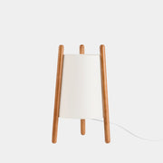 TABLE LAMP WOODY E27 15 WHITE