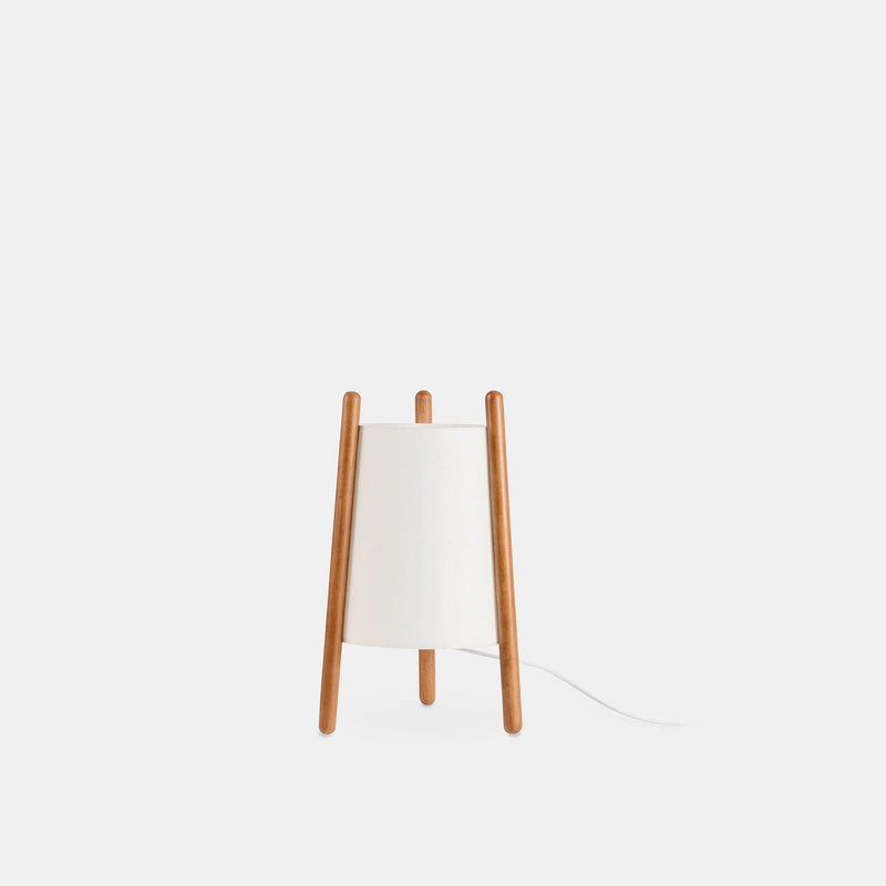 TABLE LAMP WOODY E27 15 WHITE 10-8106-14-14