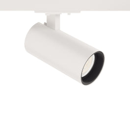 White Track Light Fitting, Tube WB GU10, Dimmable, for Single Circuit White track Lightingk