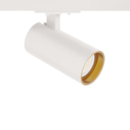 White Track Light Fitting, Tube WG GU10, Dimmable, for Single Circuit White track Lighting