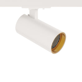 White Track Light Fitting, Tube WGHC GU10, Dimmable, for Single Circuit White track Lighting
