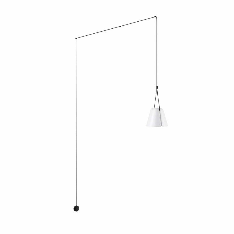 WALL FIXTURE ATTIC SINGLE CONIC SHAPE E27 15 WHITE 916LM 05-7389-05-14