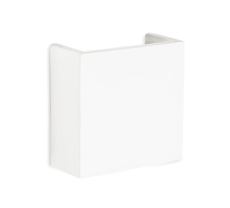 WALL FIXTURE GES DECO RECTANGULAR 125MM LED 5.2 LED WARM-WHITE 3000K ON-OFF WHIT 05-1798-14-14