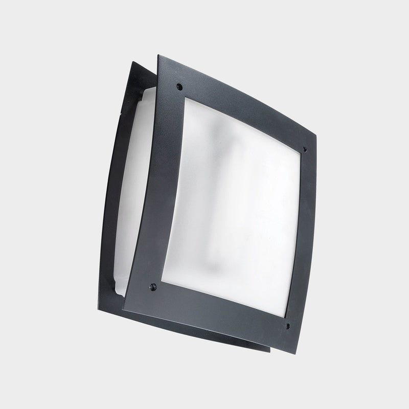 WALL FIXTURE IP54 DARWIN E27 15 URBAN GREY 516LM