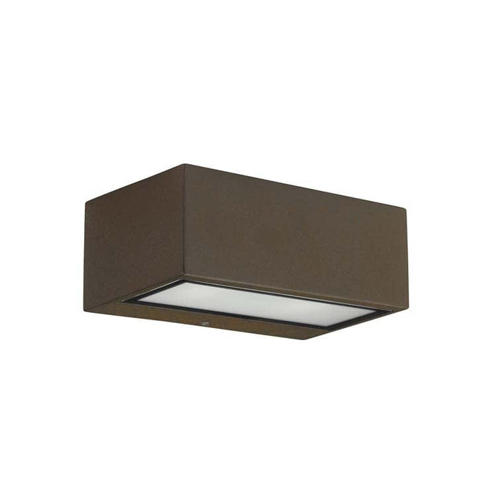 WALL FIXTURE IP54 NEMESIS ALUMINIUM 90*220MM E27 15 BROWN 273LM