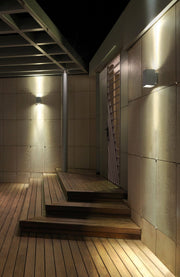 WALL FIXTURE IP55 AFRODITA POWER LED DOUBLE EMISSION LED 21.6 LED WARM-WHITE 300