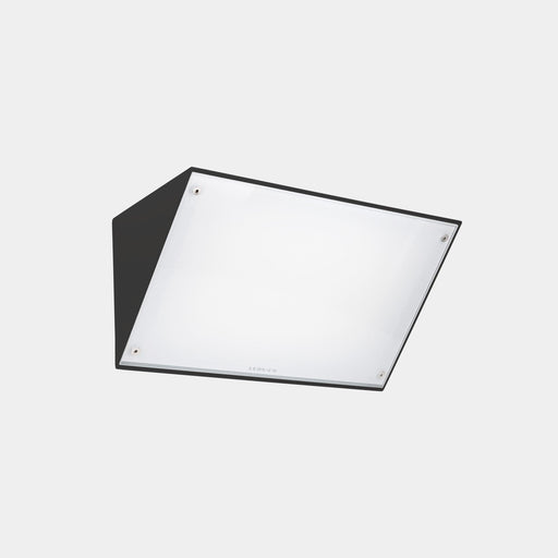 WALL FIXTURE IP65 CURIE GLASS 260MM E27 15 BLACK