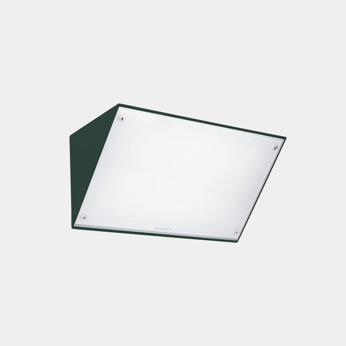 WALL FIXTURE IP65 CURIE GLASS 260MM E27 15 FIR GREEN