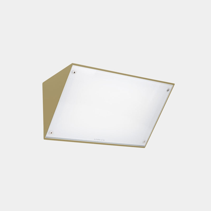 WALL FIXTURE IP65 CURIE GLASS 260MM E27 15 GOLD