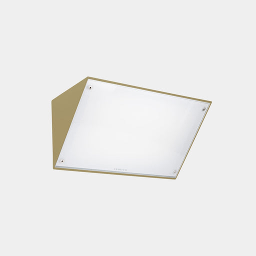 WALL FIXTURE IP65 CURIE GLASS 260MM E27 15 GOLD