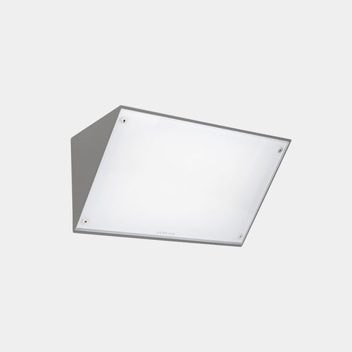 WALL FIXTURE IP65 CURIE GLASS 260MM E27 15 GREY
