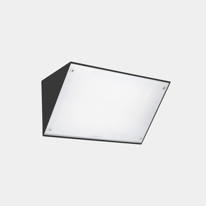 WALL FIXTURE IP65 CURIE GLASS 260MM LED 14.4 SW 2700-3200-4000K ON-OFF BLACK 792