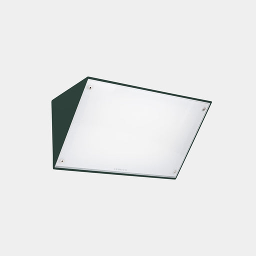 WALL FIXTURE IP65 CURIE GLASS 260MM LED 14.4 SW 2700-3200-4000K ON-OFF FIR GREEN