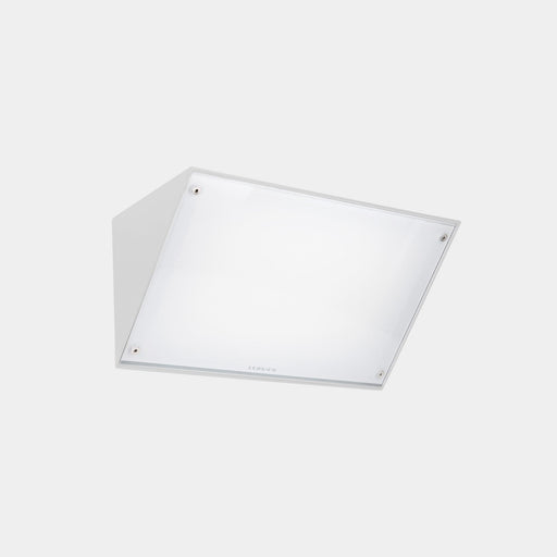 WALL FIXTURE IP65 CURIE GLASS 260MM LED 14.4 SW 2700-3200-4000K ON-OFF WHITE 792