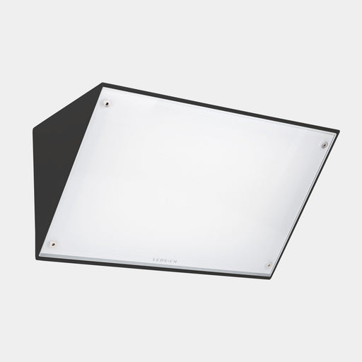 WALL FIXTURE IP65 CURIE GLASS 350MM LED 28.9 SW 2700-3200-4000K ON-OFF BLACK 294