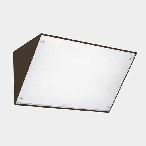 WALL FIXTURE IP65 CURIE GLASS 350MM LED 28.9 SW 2700-3200-4000K ON-OFF BROWN 294