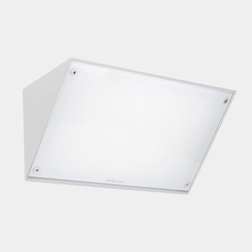 WALL FIXTURE IP65 CURIE GLASS 350MM LED 28.9 SW 2700-3200-4000K ON-OFF WHITE 294