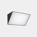 WALL FIXTURE IP65 CURIE PC 260MM LED 14.4 SW 2700-3200-4000K ON-OFF BLACK 792LM