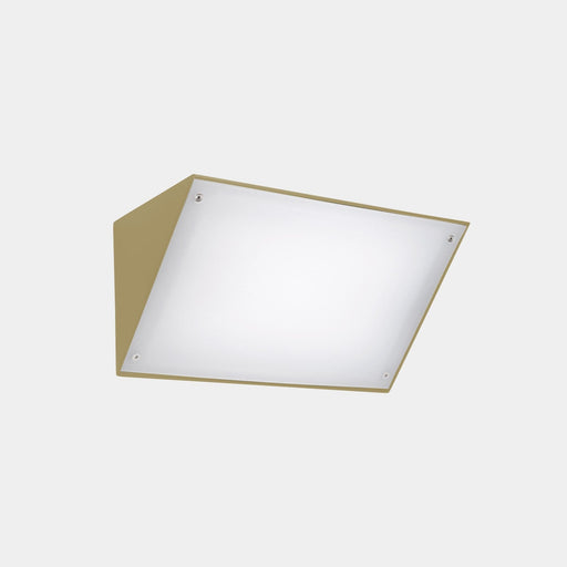 WALL FIXTURE IP65 CURIE PC 260MM LED 14.4 SW 2700-3200-4000K ON-OFF GOLD 792LM