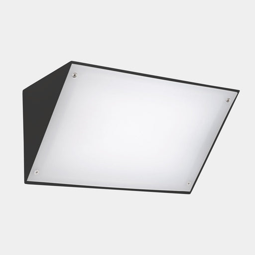 WALL FIXTURE IP65 CURIE PC 350MM LED 28.9 SW 2700-3200-4000K ON-OFF BLACK 2941LM