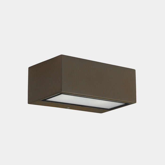 WALL FIXTURE IP65 NEMESIS LED 70*170MM LED 10.6 SW 2700-3200-4000K ON-OFF BROWN
