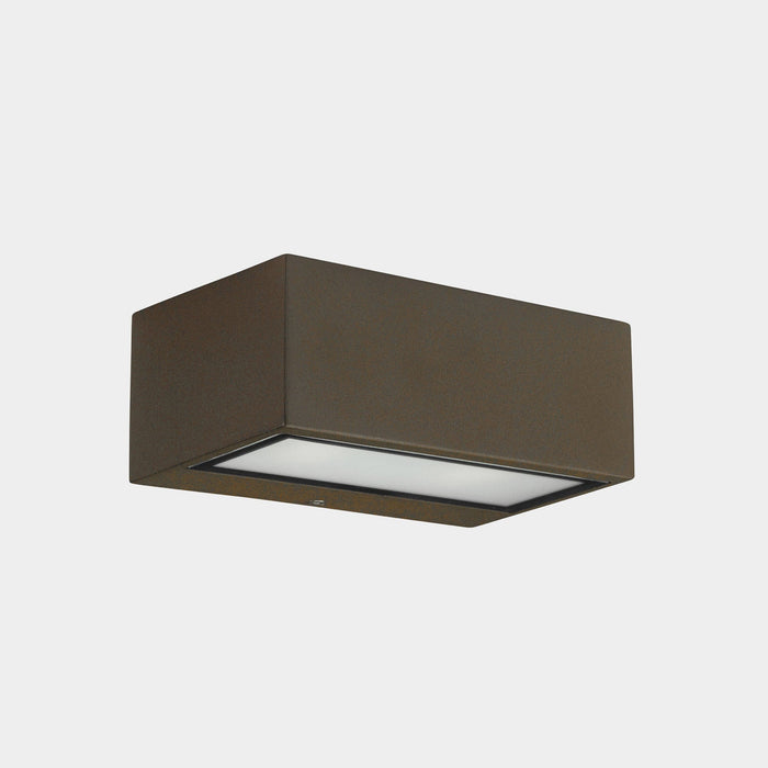 WALL FIXTURE IP65 NEMESIS LED 90*220MM LED 19.2 SW 2700-3200-4000K ON-OFF BROWN