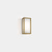 WALL FIXTURE IP65 SKAT 200MM LED 10 SW 2700-3200-4000K ON-OFF GOLD 602LM