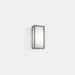 WALL FIXTURE IP65 SKAT 200MM LED 10 SW 2700-3200-4000K ON-OFF GREY 602LM