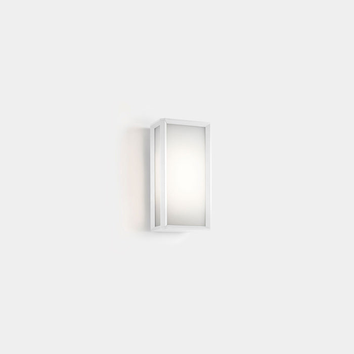 WALL FIXTURE IP65 SKAT 200MM LED 10 SW 2700-3200-4000K ON-OFF WHITE 602LM
