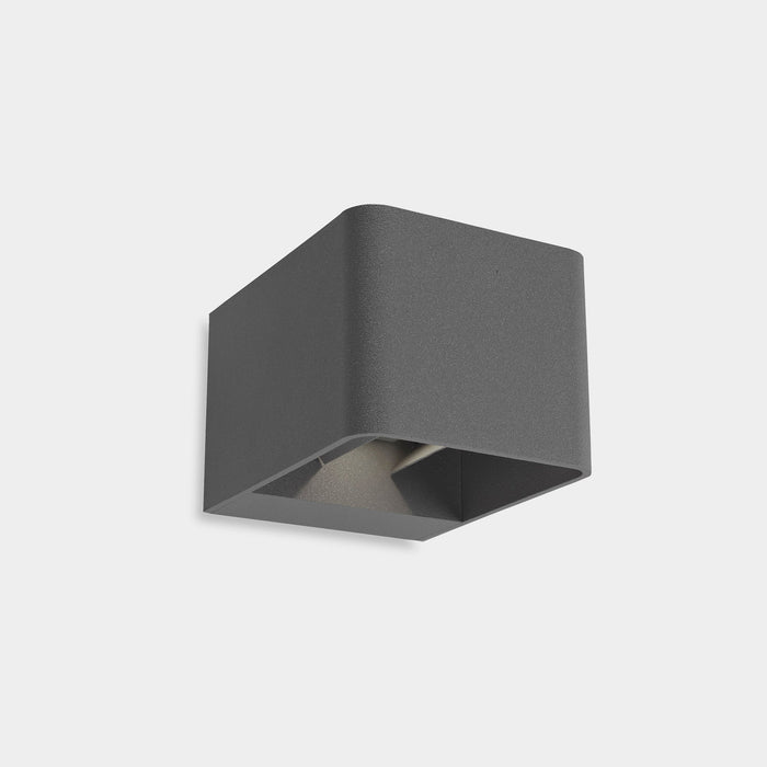 WALL FIXTURE IP65 WILSON SQUARE LED 10.2 LED WARM-WHITE 2700K ON-OFF URBAN GREY