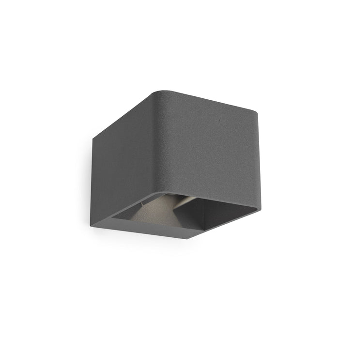 WALL FIXTURE IP65 WILSON SQUARE LED 10.2 LED WARM-WHITE 2700K ON-OFF URBAN GREY 05-9683-Z5-CK