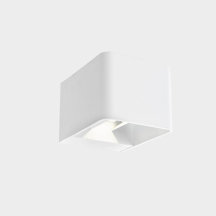 WALL FIXTURE IP65 WILSON SQUARE LED 10.2 LED WARM-WHITE 3000K ON-OFF WHITE 623LM