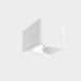 WALL FIXTURE IP65 WILSON SQUARE LED 10.2 LED WARM-WHITE 3000K ON-OFF WHITE 623LM