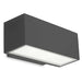 WALL FIXTURE IP66 AFRODITA LED 220MM DOUBLE EMISSION LED 17.9 LED WARM-WHITE 300