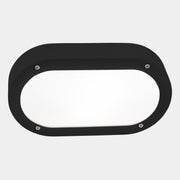 WALL FIXTURE IP66 BASIC OVAL E27 15 BLACK