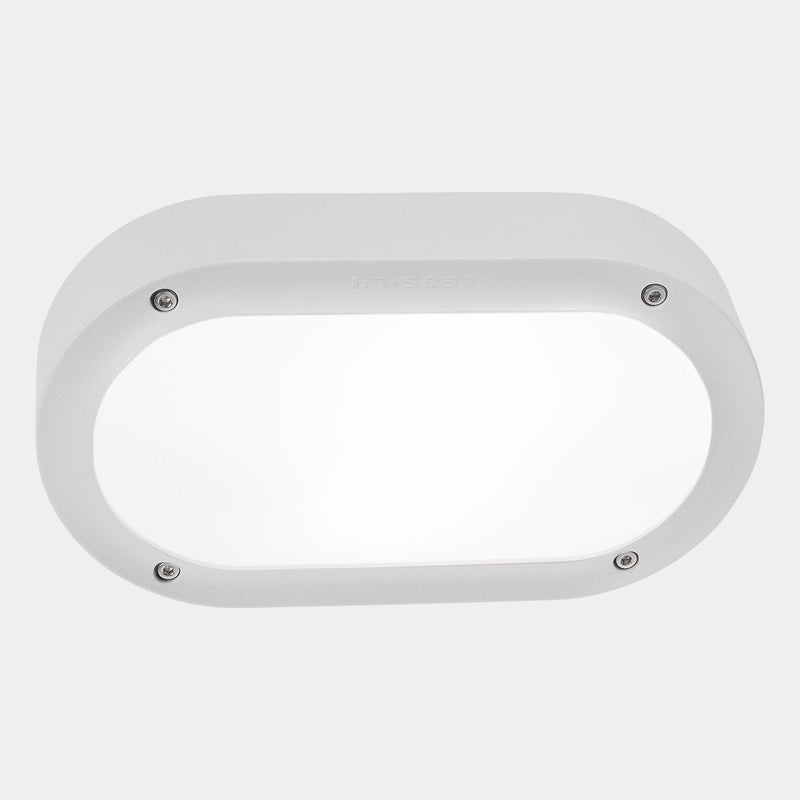 WALL FIXTURE IP66 BASIC OVAL E27 15 WHITE