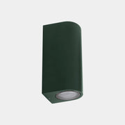 WALL FIXTURE IP66 EKO DOUBLE EMISSION GU10 8 FIR GREEN