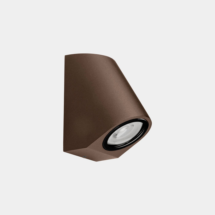 WALL FIXTURE IP66 EKO INCLINED GU10 8 BROWN