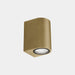 WALL FIXTURE IP66 EKO SINGLE EMISSION GU10 8 GOLD