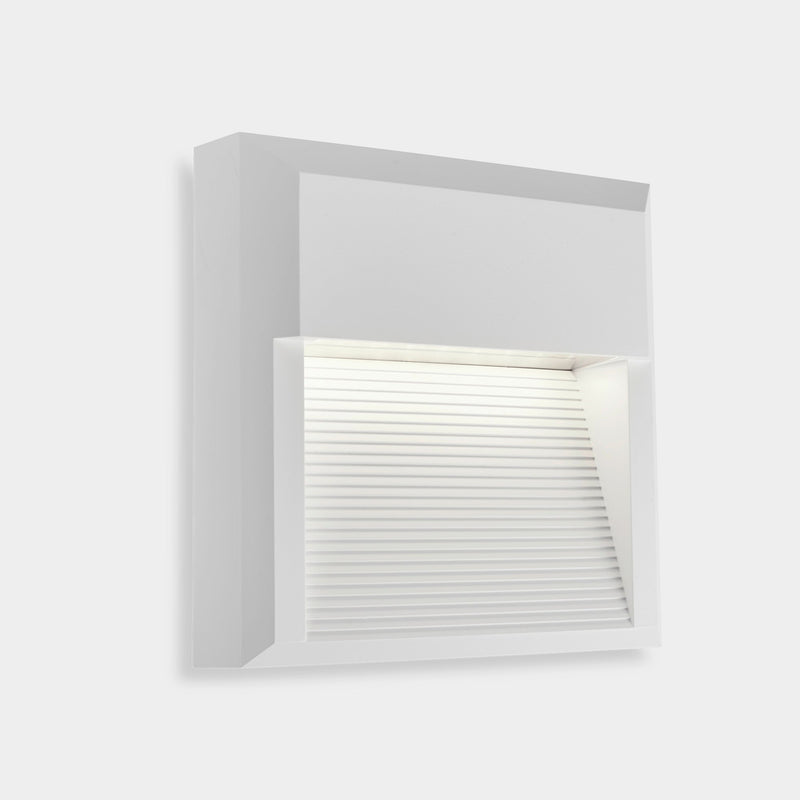 WALL FIXTURE IP66 KOSSEL INDIRECT SQUARE 200MM LED 7 LED NEUTRAL-WHITE 4000K ON- 05-E069-14-CM