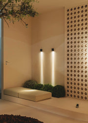 WALL FIXTURE IP66 MAX MEDIUM SINGLE EMISSION LED 6 LED WARM-WHITE 2700K ON-OFF U