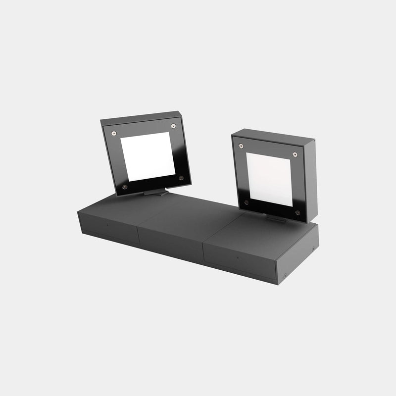 WALL FIXTURE IP66 MODIS OPAL DOUBLE 430MM LED 26.4 SW 2700-3200-4000K CASAMBI GR