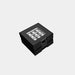 WALL FIXTURE IP66 MODIS OPTICS SINGLE LED 20 LED WARM-WHITE 3000K ON-OFF BLACK 1