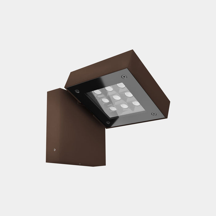 WALL FIXTURE IP66 MODIS OPTICS SINGLE LED 21 LED WARM-WHITE 2700K CASAMBI BROWN AS11-18V9S3XBJ6