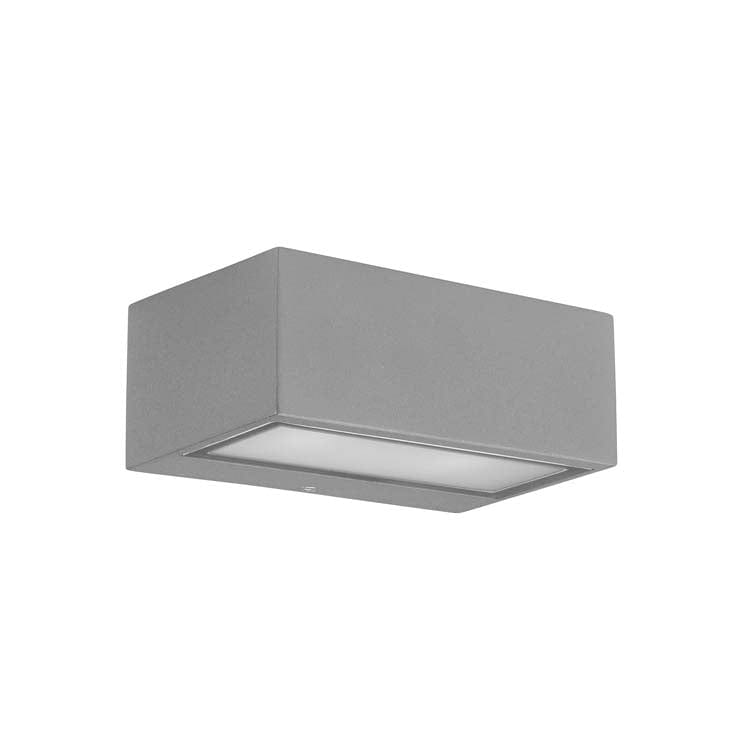 WALL FIXTURE IP66 NEMESIS ALUMINIUM 90*220MM E27 15 URBAN GREY 273LM 05-9649-34-T2