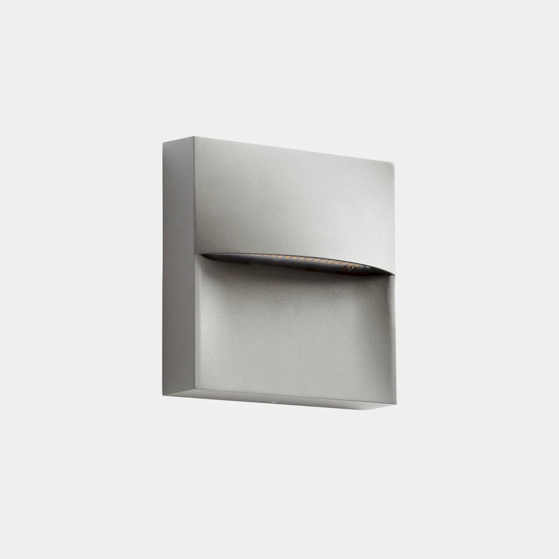 WALL FIXTURE IP66 SAM 140MM LED 3.5 SW 2700-3200-4000K ON-OFF GREY 269LM