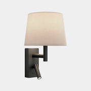 WALL FIXTURE METRICA SHADE READER LED E27 17.3 LED WARM-WHITE 2700K ON-OFF BLACK